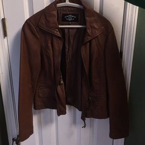 Brown Leather Jacket